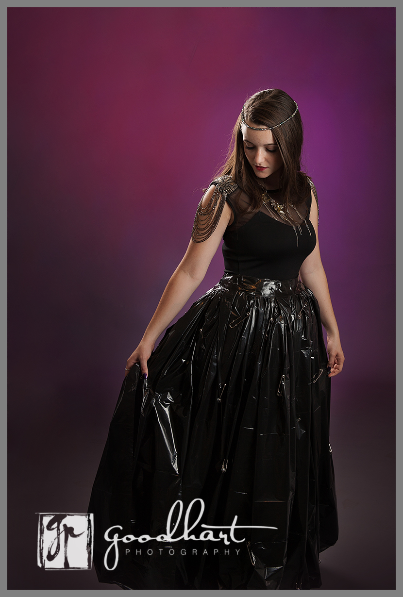 How-To: Trash Bag Dress Fashion Shoot - Goodhart