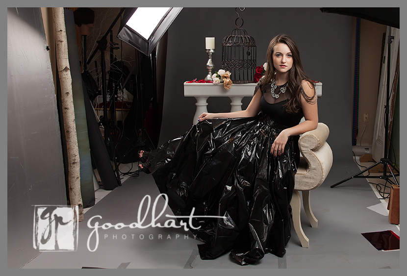 How-To: Trash Bag Dress Fashion Shoot - Goodhart