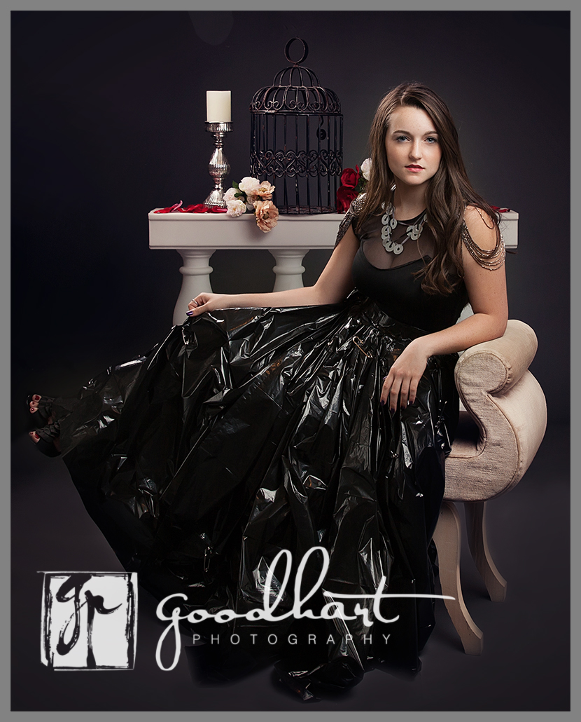 How-To: Trash Bag Dress Fashion Shoot - Goodhart